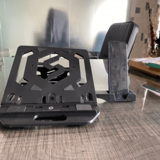 Adjustable Portable Laptop Folding Stand with 360? Rotatable Phone Holder and Hollow Design Price in Pakistan | LAPTAB