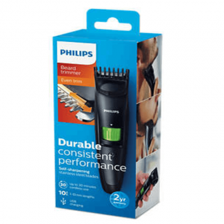 Philips Beard Trimmer Series 3000 QT3310-13 Cordless with Zoom Wheel and Washable Blades Price in Pakistan | LAPTAB