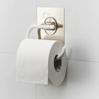 Magic Sticker Towel Rack & Roll Paper Holder with Suction, No Wall Damage, Removable Price in Pakistan | LAPTAB