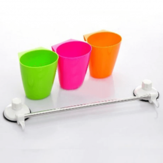 Suction Cup Storage Hanger Basket Rack for Kitchen, Easy Install, No Tools Needed Price in Pakistan | LAPTAB