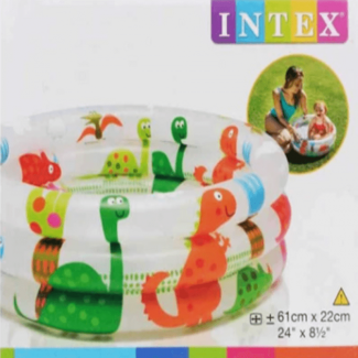 INTEX 3-Ring Baby Pool Small ? Easy Inflate Paddling Pool for Backyard Cooling Price in Pakistan | LAPTAB