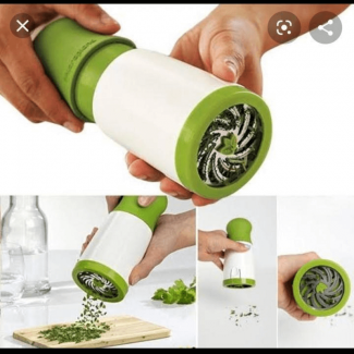 Kitchen Gadget Parsley Chopper with Removable Stainless Steel Blades for Easy Herb Grinding Price in Pakistan | LAPTAB