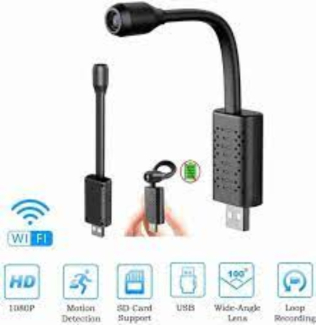 U21 Smart Mini Wireless USB IP Camera HD with AI Human Detection and Micro SD Storage Price in Pakistan | LAPTAB