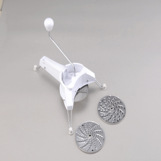 Kitchen Multi Rotary Grater with stainless steel blades