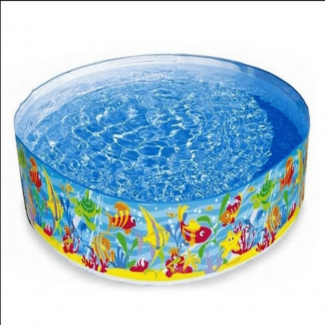 INTEX Kids Ocean Play Snap-set Pool ? No Inflate, Easy Setup Paddling Pool Price in Pakistan | LAPTAB