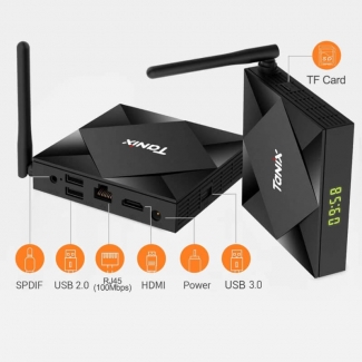Tanix TX6S Smart Android TV Box 4GB RAM 64GB Storage with External Antenna Price in Pakistan | LAPTAB
