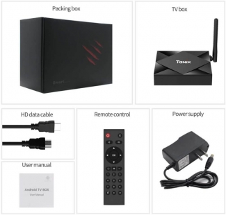Tanix TX6S Smart Android TV Box 4GB RAM 64GB Storage with External Antenna Price in Pakistan | LAPTAB