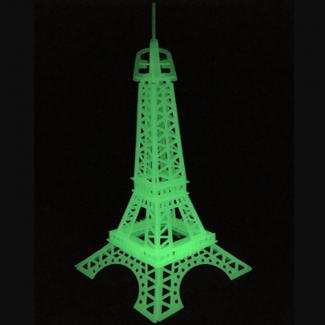 Glow in Dark Radium 3D Jigsaw Luminous Eiffel Tower Puzzle - Educational Assembling Toy