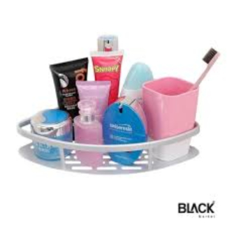 Triangle Magic Sticker Aluminum Corner Rack with Suction Cup, No Drilling Needed Price in Pakistan | LAPTAB