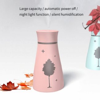 Air Humidifier Maple Leaf Oil Diffuser with LED Night Light, Ultra-Quiet, Portable, Smart Shutdown Price in Pakistan | LAPTAB