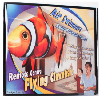 Remote Control Inflatable Flying Nemo Fish Toy with 40-Foot Range and 360? Control Price in Pakistan | LAPTAB