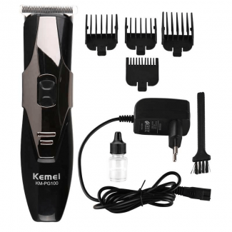 Kemei KM-PG100 Rechargeable Hair Clipper Trimmer with Carbon Steel Blade and Quick Charge Price in Pakistan | LAPTAB