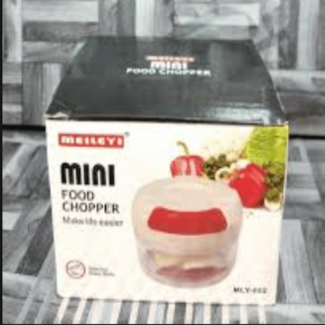 Mini Food Chopper Processor with Pull Cord, 3 Stainless Steel Blades, Anti-Slip Base, Compact Design Price in Pakistan | LAPTAB