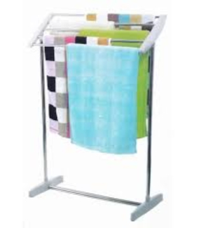 Multifunction Foldable Towel and Clothes Stand Lightweight for Balcony Drying Price in Pakistan | LAPTAB