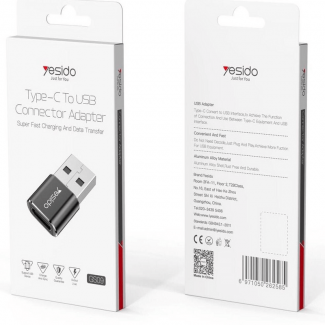 Yesido GS09 Type-C to Micro USB Adapter Cable, 5Gbps Data Transfer, Universal Compatibility Price in Pakistan | LAPTAB