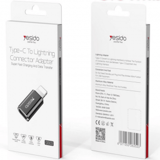 Yesido GS03 Type-C to Micro USB Data Cable Adapter, 5Gbps, Universal Compatibility Price in Pakistan | LAPTAB