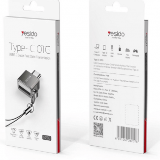 Yesido OTG Adapter Type-C Android Two-in-One USB GS08 with 5Gbps Speed and Universal Compatibility Price in Pakistan | LAPTAB
