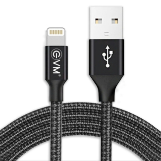 Yesido CA30 Black 2.4A Type C to Lightning Data Cable with Braided Nylon Wire Price in Pakistan | LAPTAB