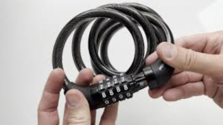 4 Digit Resettable Combination Cable Lock for Bicycle with PVC Coating and ABS Shell Price in Pakistan | LAPTAB