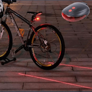 Waterproof Bicycle Tail Light with 5 LED and 2 Laser Safety Beams Price in Pakistan | LAPTAB