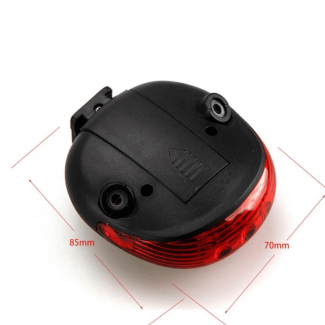 Waterproof Bicycle Tail Light with 5 LED and 2 Laser Safety Beams Price in Pakistan | LAPTAB