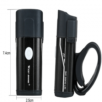 West Biking Rechargeable Bicycle Front Light with 5 Modes, USB Charging, Rainproof Price in Pakistan | LAPTAB