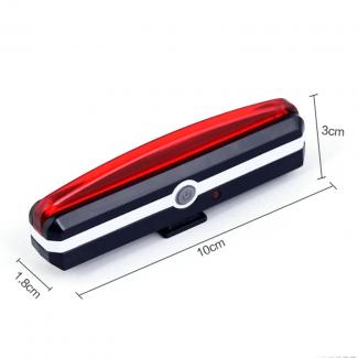6 Modes Waterproof Bicycle LED Rear Light with USB Charging and Quick Release Price in Pakistan | LAPTAB