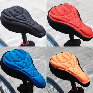 Bicycle Soft Silicone 3D Gel Pad Cushion Cover Ergonomic Breathable Comfort Price in Pakistan | LAPTAB