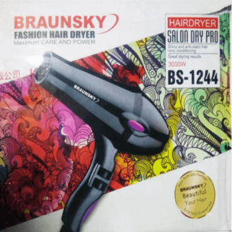 Braun Sky Professional Hair Dryer with Adjustable Heat, Ceramic Grill, and Cool Shot Button Price in Pakistan | LAPTAB