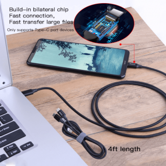 Yesido CA-29 Data Cable with Reversible Design and Braided Nylon Wire for Fast Transfer Price in Pakistan | LAPTAB