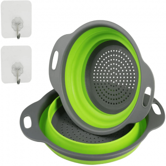 Foldable Silicone Filter Basket with Non-Slip Base, Easy-Grip Handle, Dishwasher Safe Price in Pakistan | LAPTAB