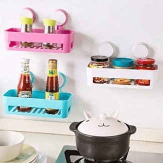 Suction Cup Multipurpose Storage Holder ? Tool-Free, Easy Install Bathroom Organizer Price in Pakistan | LAPTAB