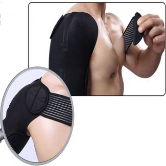 Shoulder Brace Elastic Support for Sprains, Strains, Dislocation, and Arthritis Pain Price in Pakistan | LAPTAB