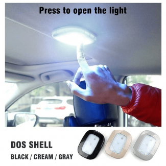 USB Car LED Reading Light with Touch Switch, Slim Design, USB Rechargeable, Magnetic Mount Price in Pakistan | LAPTAB
