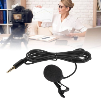 Nobbigi NB-010 We-Media Clip-On Lavalier Microphone with 3.5mm Aux Jack for Cell Phones Price in Pakistan | LAPTAB