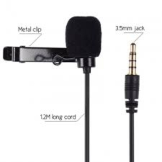 Nobbigi NB-010 We-Media Clip-On Lavalier Microphone with 3.5mm Aux Jack for Cell Phones Price in Pakistan | LAPTAB