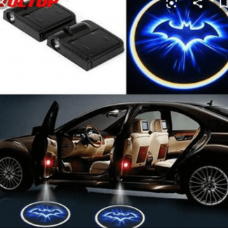 Car Door Welcome Lights Projection Lamp Wireless 3D Laser Entry System Universal