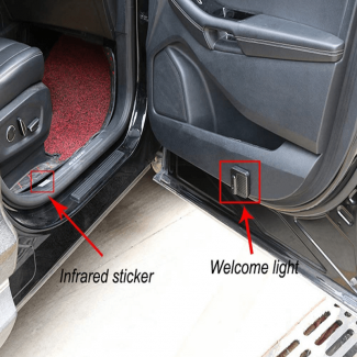 Car Door Welcome Lights Projection Lamp Wireless 3D Laser Entry System Universal Price in Pakistan | LAPTAB