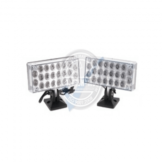 Type R LED Day Light Car Head Fog Lamp with Waterproof Housing and Adjustable Bracket