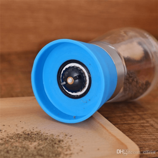 Manual Glass Pepper and Spice Grinder Mill with Adjustable Coarseness and Protective Cap Price in Pakistan | LAPTAB
