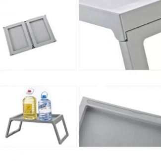 Laptab Foldable Mini Laptop Table with Front Groove, Plastic, Easy Setup Price in Pakistan | LAPTAB