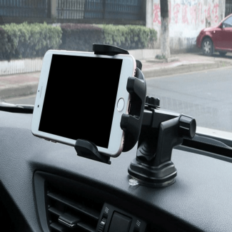 Car Holder Stand Cradle YQ-XP019 Black with Suction Mount and Gel Pad Price in Pakistan | LAPTAB