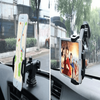 Car Holder Stand Cradle YQ-XP019 Black with Suction Mount and Gel Pad Price in Pakistan | LAPTAB