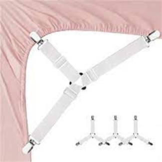 Corner Rubber Sheet Anti-Slip Gripper Clamp with Adjustable Elastic Rope Price in Pakistan | LAPTAB