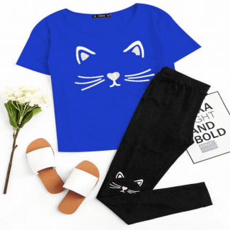 Original Branded Stylish Printed T-Shirt and Trouser Set, Soft Durable Fabric Price in Pakistan | LAPTAB