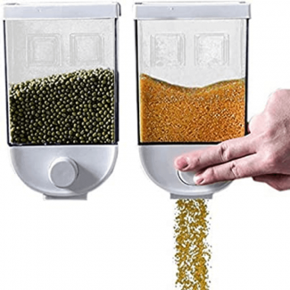 Kitchen Food Storage Container Cereal Dispenser with Transparent ABS Body Price in Pakistan | LAPTAB