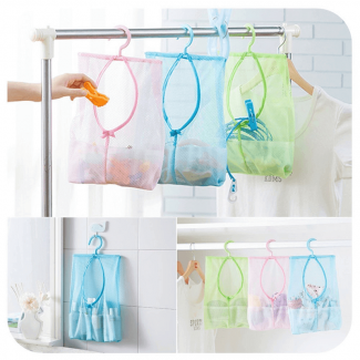 Hanging Mesh Bag with Hanger for Clothespins, Lightweight Multipurpose Storage Price in Pakistan | LAPTAB