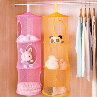 Hanging 3 Layer Storage Bag with Breathable Polyester Mesh for Closet and Travel Price in Pakistan | LAPTAB