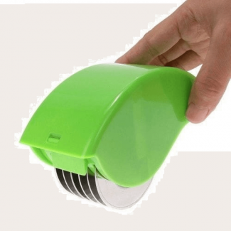 Rolling Mincer Herbal Manual Hand Scallion Cutter Slicer with 6 Stainless Steel Blades Price in Pakistan | LAPTAB