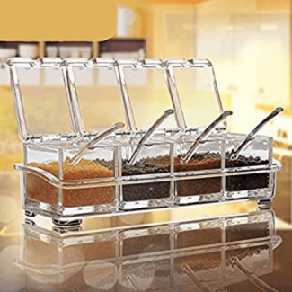 Acrylic Clear Spice Rack
